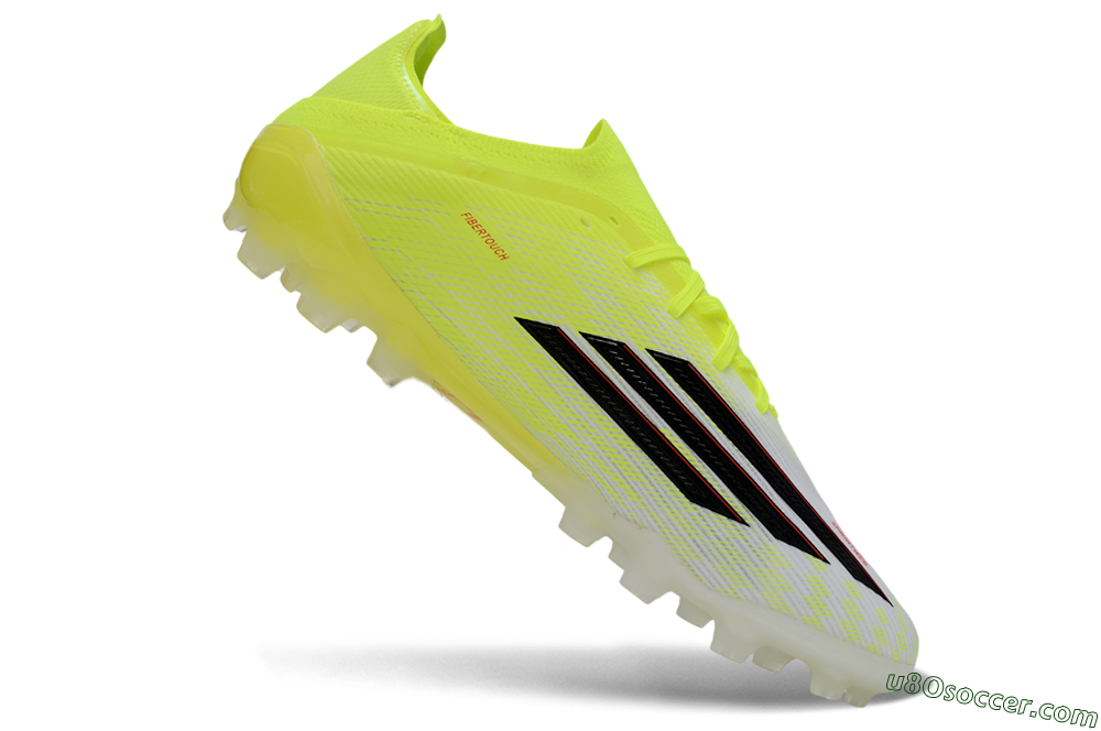 Adidas F50 Elite AG Artificial Grass Soccer Cleats - Yellow/Vibrant Neon/Flashy Black 4