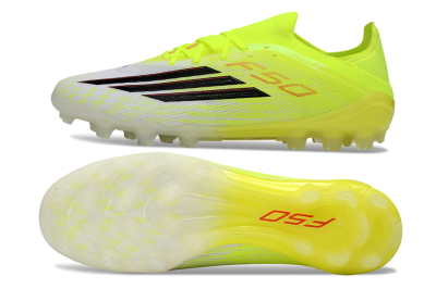 Adidas F50 Elite AG Artificial Grass Soccer Cleats - Yellow/Vibrant Neon/Flashy Black