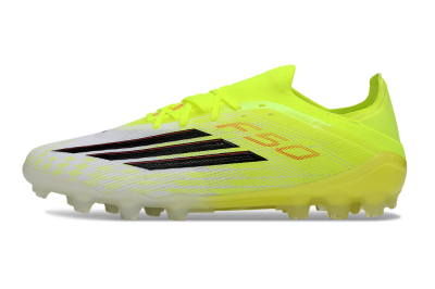 Adidas F50 Elite AG Artificial Grass Soccer Cleats - Yellow/Vibrant Neon/Flashy Black