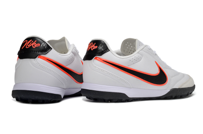 Nike Tiempo Legend 11 Elite TF Artificial Turf Soccer Shoes - White/Black/Orange