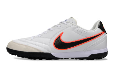 Nike Tiempo Legend 11 Elite TF Artificial Turf Soccer Shoes - White/Black/Orange