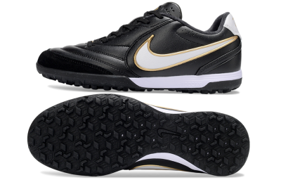 Nike Tiempo Legend 11 Elite TF Artificial Turf Soccer Shoes - Black/Bold Gold/White