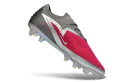 Nike Phantom 6 Elite Low FG Firm Ground Soccer Cleats - Pink/Steel Gray/Rosé Pink