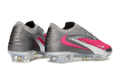 Nike Phantom 6 Elite Low FG Firm Ground Soccer Cleats - Pink/Steel Gray/Rosé Pink