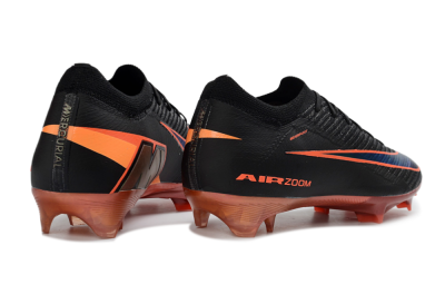 Nike Air Zoom Mercurial Vapor 16 Elite FG Firm Ground Soccer Cleats - Black/Flame Orange/Neon Green