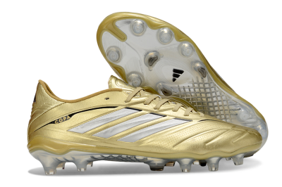 Adidas Copa Pure 4 Elite FG Firm Ground Soccer Cleats - Gold/Metallic Gold/Silver