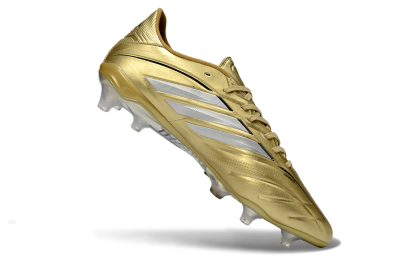 Adidas Copa Pure 4 Elite FG Firm Ground Soccer Cleats - Gold/Metallic Gold/Silver