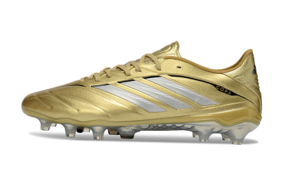 Adidas Copa Pure 4 Elite FG Firm Ground Soccer Cleats - Gold/Metallic Gold/Silver