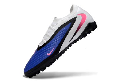 Nike Phantom 6 Elite Low TF Artificial Turf Soccer Shoes - Blue/Electric Blue/Pink Blast