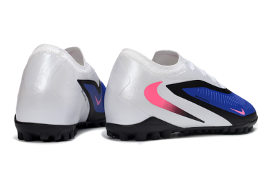Nike Phantom 6 Elite Low TF Artificial Turf Soccer Shoes - Blue/Electric Blue/Pink Blast