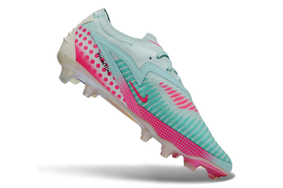 Nike Phantom 6 Elite Low FG Firm Ground Soccer Cleats - Aqua/Coral Pink/Soft Mint