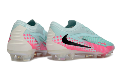 Nike Phantom 6 Elite Low FG Firm Ground Soccer Cleats - Aqua/Coral Pink/Soft Mint