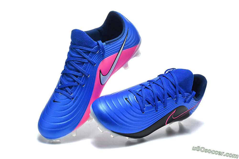 Nike Tiempo Legend 11 Elite FG Firm Ground Soccer Cleats - Blue/Electric Blue/Black 6