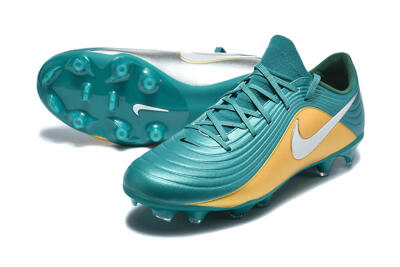 Nike Tiempo Legend 11 Elite FG Firm Ground Soccer Cleats - Teal/Sunset Yellow/Deep Teal