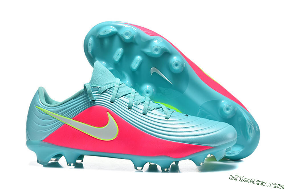 Nike Tiempo Legend 11 Elite FG Firm Ground Soccer Cleats - Aqua/Coral Glow/Neon Lime 1