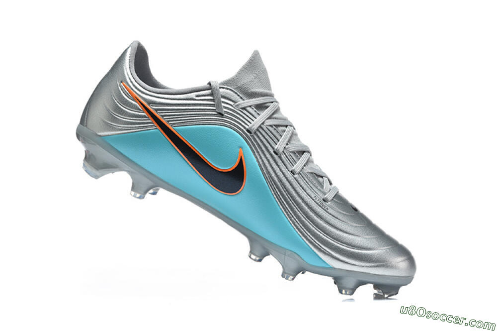 Nike Tiempo Legend 11 Elite FG Firm Ground Soccer Cleats - Silver/Bright Orange/Black 7
