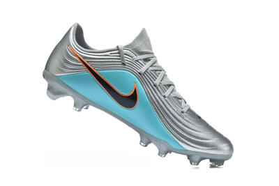 Nike Tiempo Legend 11 Elite FG Firm Ground Soccer Cleats - Silver/Bright Orange/Black