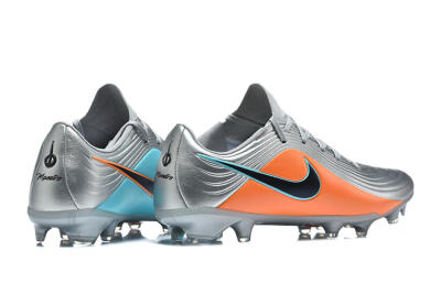 Nike Tiempo Legend 11 Elite FG Firm Ground Soccer Cleats - Silver/Bright Orange/Black