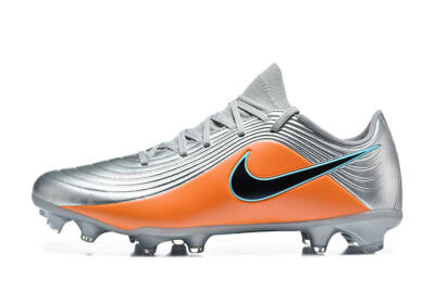 Nike Tiempo Legend 11 Elite FG Firm Ground Soccer Cleats - Silver/Bright Orange/Black