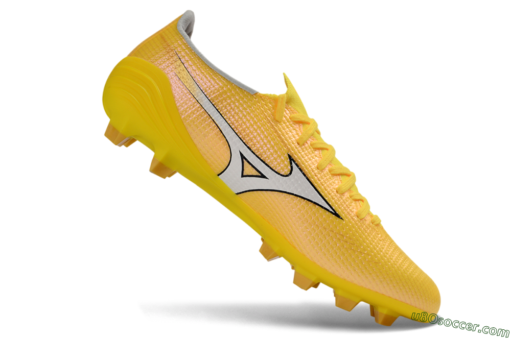 Mizuno Alpha 3 FG Firm Ground Soccer Cleats - Yellow/Bright Sunshine/Golden Glow 4