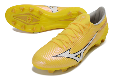 Mizuno Alpha 3 FG Firm Ground Soccer Cleats - Yellow/Bright Sunshine/Golden Glow