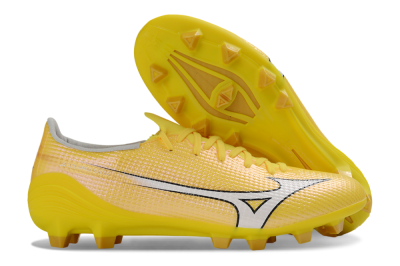 Mizuno Alpha 3 FG Firm Ground Soccer Cleats - Yellow/Bright Sunshine/Golden Glow