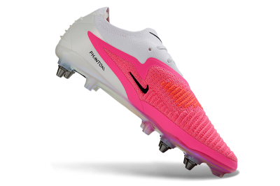 Nike Phantom 6 Elite Low SG Soft Ground Soccer Cleats - Pink/Neon Pink/White