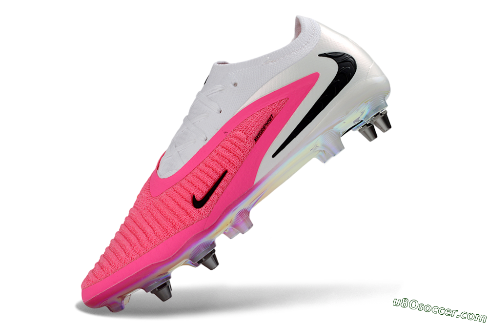 Nike Phantom 6 Elite Low SG Soft Ground Soccer Cleats - Pink/Neon Pink/White 5