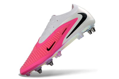 Nike Phantom 6 Elite Low SG Soft Ground Soccer Cleats - Pink/Neon Pink/White