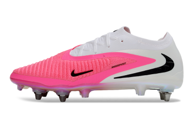 Nike Phantom 6 Elite Low SG Soft Ground Soccer Cleats - Pink/Neon Pink/White