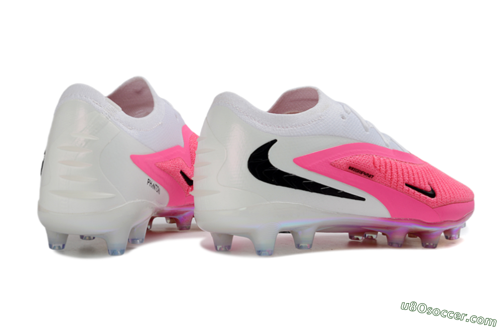 Nike Phantom 6 Elite Low AG Artificial Grass Soccer Cleats - Pink/Neon Pink/White 6