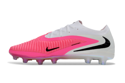 Nike Phantom 6 Elite Low AG Artificial Grass Soccer Cleats - Pink/Neon Pink/White