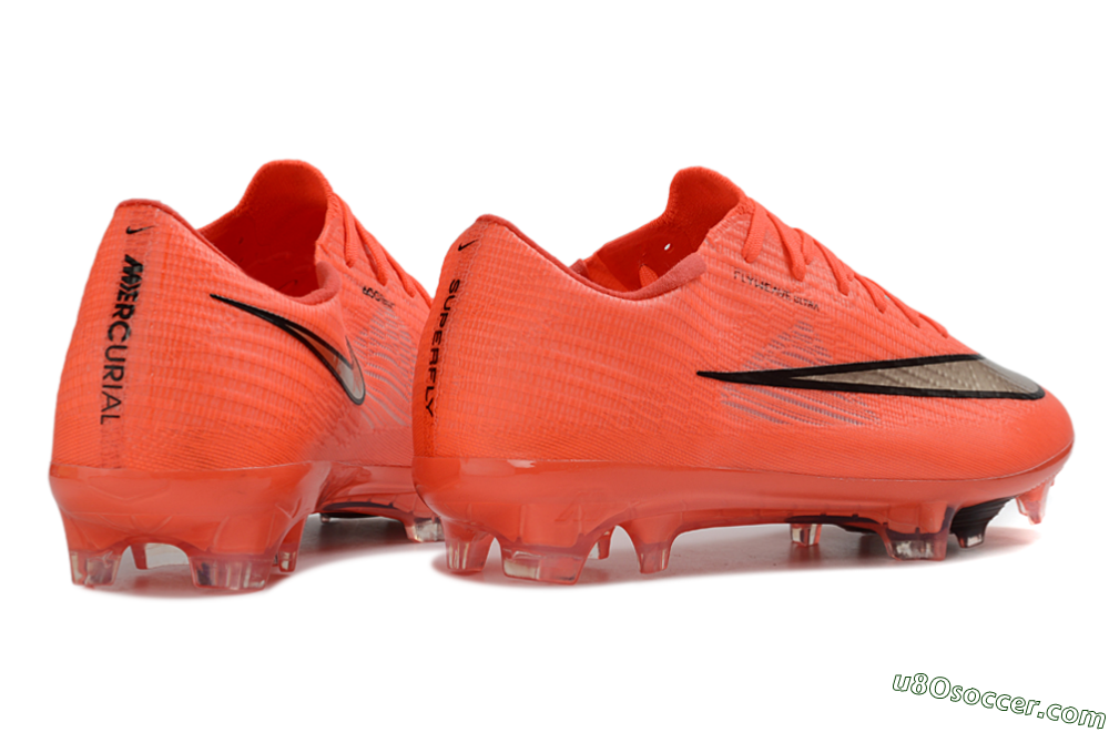 Nike Air Zoom Mercurial Superfly 11 FG Firm Ground Soccer Cleats - Orange/Electric Orange/Black 6