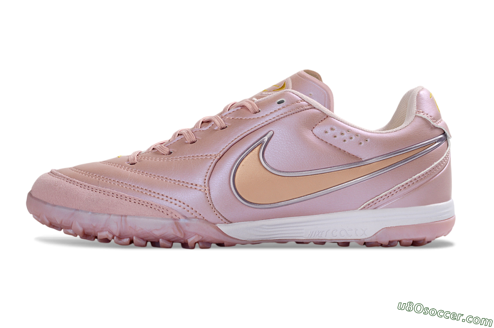 Nike Tiempo Legend 11 Elite TF Artificial Turf Soccer Shoes - Pink/Soft Rose/Golden Blush 2