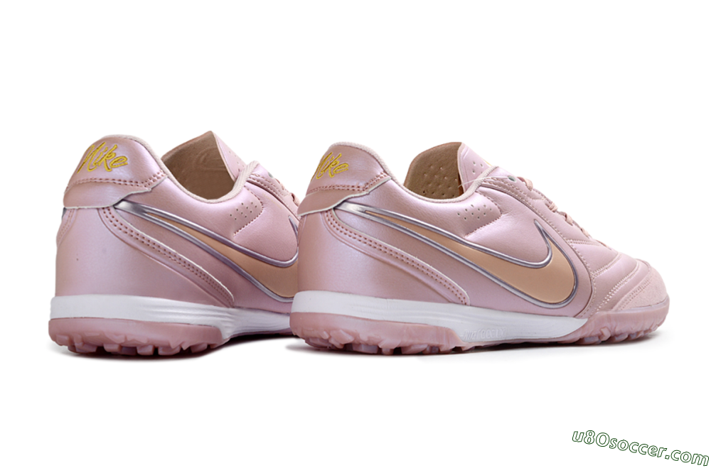 Nike Tiempo Legend 11 Elite TF Artificial Turf Soccer Shoes - Pink/Soft Rose/Golden Blush 6