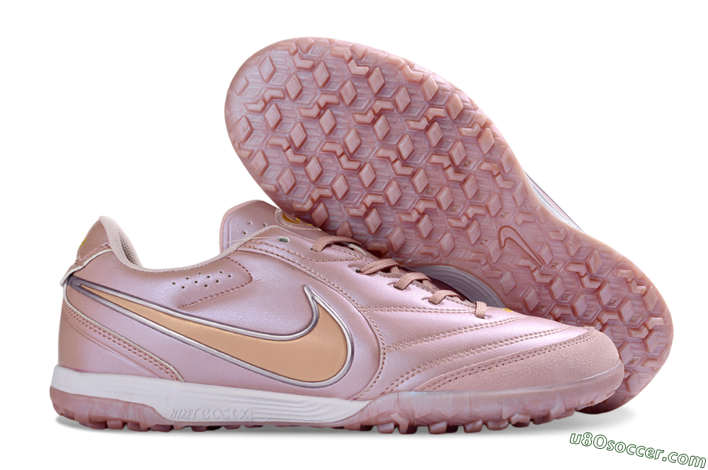 Nike Tiempo Legend 11 Elite TF Artificial Turf Soccer Shoes - Pink/Soft Rose/Golden Blush 1
