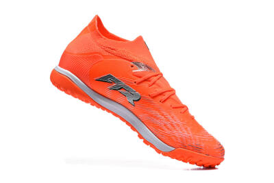 Puma Future 8 Ultimate TF Artificial Turf Soccer Shoes - Orange/Electric Orange/Shadow Grey