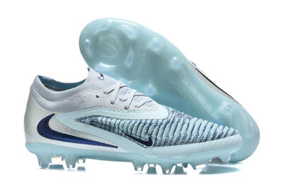 Nike Phantom 6 Elite Low FG Firm Ground Soccer Cleats - Blue/Ocean Breeze/Steel Blue