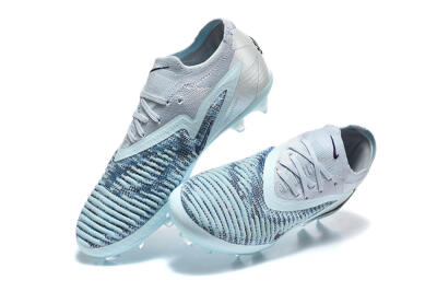 Nike Phantom 6 Elite Low FG Firm Ground Soccer Cleats - Blue/Ocean Breeze/Steel Blue