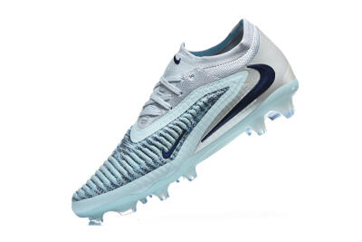 Nike Phantom 6 Elite Low FG Firm Ground Soccer Cleats - Blue/Ocean Breeze/Steel Blue