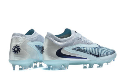 Nike Phantom 6 Elite Low FG Firm Ground Soccer Cleats - Blue/Ocean Breeze/Steel Blue