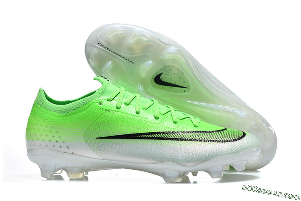 Nike Air Zoom Mercurial Varpor 17 Elite FG Firm Ground Soccer Cleats - Green/Neon Green/White 1