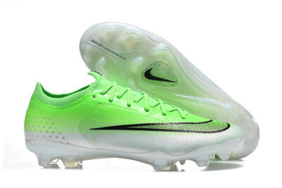 Nike Air Zoom Mercurial Varpor 17 Elite FG Firm Ground Soccer Cleats - Green/Neon Green/White