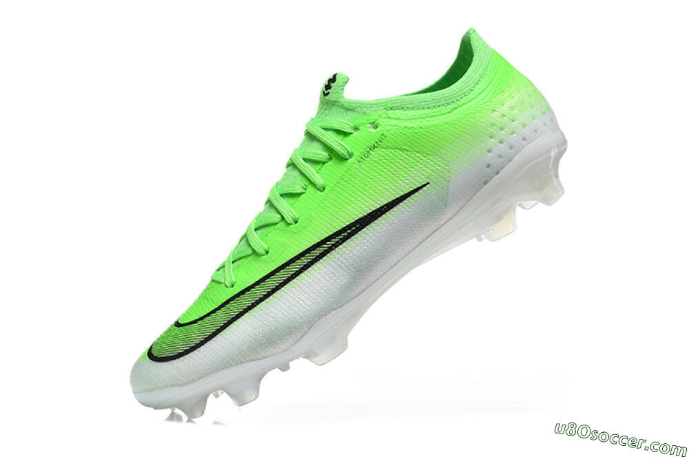 Nike Air Zoom Mercurial Varpor 17 Elite FG Firm Ground Soccer Cleats - Green/Neon Green/White 8