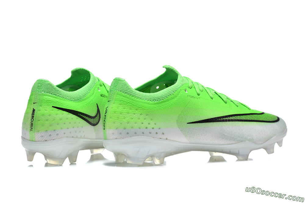 Nike Air Zoom Mercurial Varpor 17 Elite FG Firm Ground Soccer Cleats - Green/Neon Green/White 9