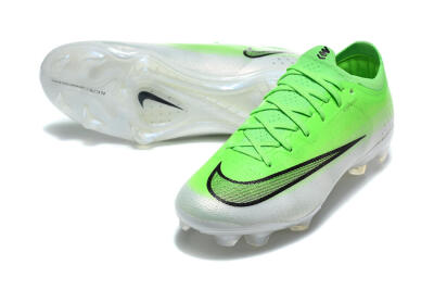 Nike Air Zoom Mercurial Varpor 17 Elite FG Firm Ground Soccer Cleats - Green/Neon Green/White