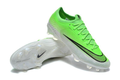 Nike Air Zoom Mercurial Varpor 17 Elite FG Firm Ground Soccer Cleats - Green/Neon Green/White