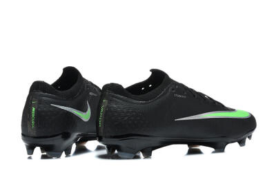 Nike Air Zoom Mercurial Varpor 17 Elite FG Firm Ground Soccer Cleats - Black/Electric Green/Metallic Silver