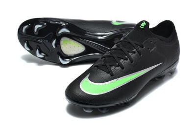 Nike Air Zoom Mercurial Varpor 17 Elite FG Firm Ground Soccer Cleats - Black/Electric Green/Metallic Silver