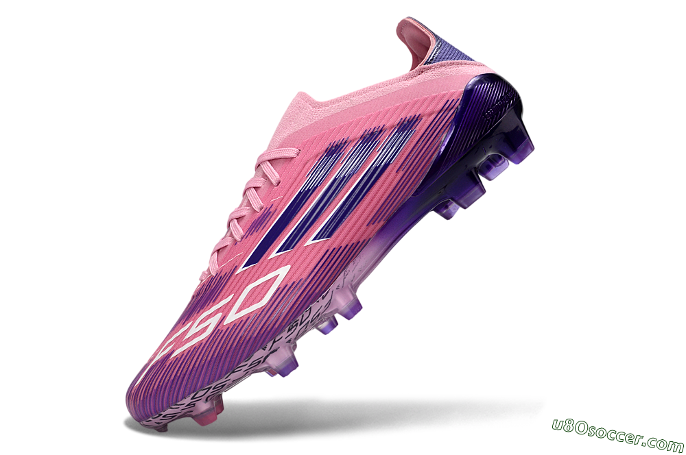Adidas F50 Elite FG Firm Ground Soccer Cleats - Pink/Lavender Bliss/Deep Violet 6